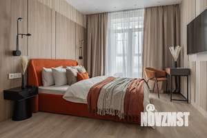 1-к квартира, посуточно, 45м2, 17/23 этаж