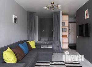 1-к квартира, посуточно, 35м2, 1/1 этаж