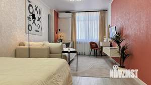1-к квартира, посуточно, 42м2, 1/1 этаж