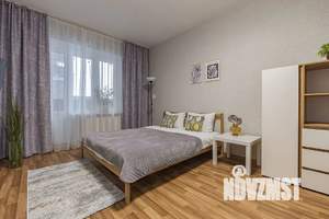 1-к квартира, посуточно, 45м2, 12/17 этаж