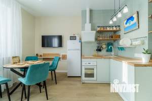 Студия квартира, посуточно, 35м2, 9/18 этаж