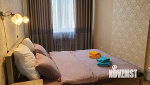 2-к квартира, посуточно, 49м2, 18/25 этаж