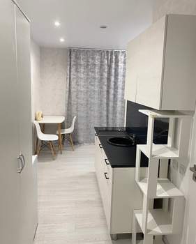 Студия квартира, на длительный срок, 23м2, 24/25 этаж