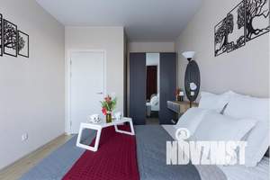 1-к квартира, посуточно, 42м2, 11/20 этаж