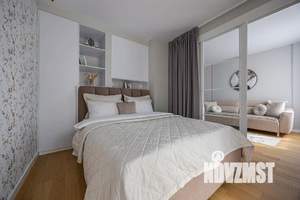 1-к квартира, посуточно, 42м2, 1/1 этаж