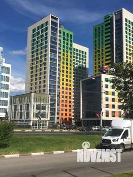 Студия квартира, на длительный срок, 52м2, 17/22 этаж