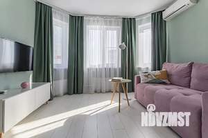 1-к квартира, посуточно, 42м2, 11/18 этаж