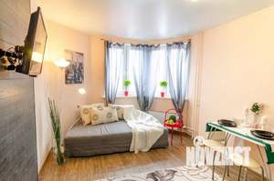 1-к квартира, посуточно, 24м2, 1/1 этаж