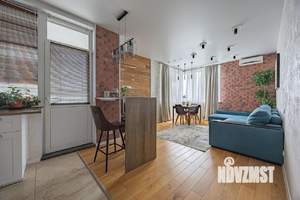 1-к квартира, посуточно, 44м2, 1/1 этаж