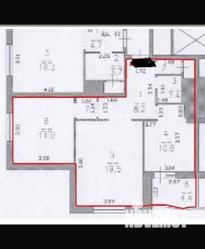 2-к квартира, вторичка, 61м2, 9/18 этаж