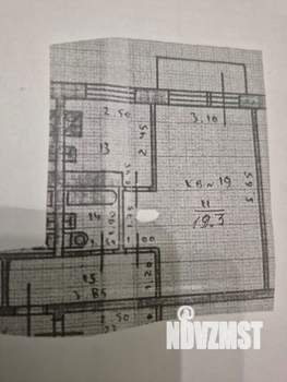 1-к квартира, вторичка, 33м2, 5/5 этаж