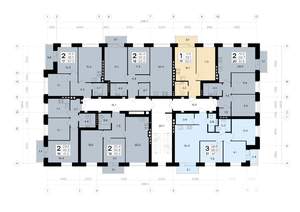 2-к квартира, вторичка, 60м2, 3/4 этаж