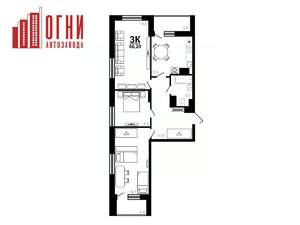 Фото квартиры на продажу (1)
