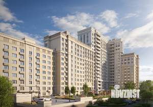 2-к квартира, строящийся дом, 92м2, 7/17 этаж