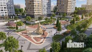 Студия квартира, строящийся дом, 32м2, 5/13 этаж
