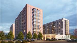 2-к квартира, строящийся дом, 60м2, 4/17 этаж