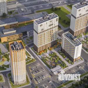 1-к квартира, строящийся дом, 35м2, 11/24 этаж