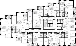 1-к квартира, вторичка, 44м2, 28/32 этаж