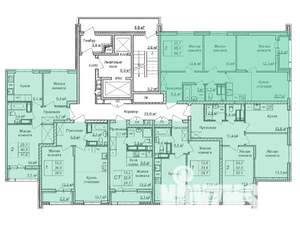 2-к квартира, вторичка, 53м2, 25/25 этаж