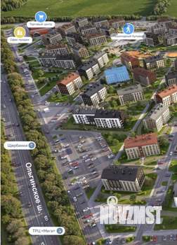 2-к квартира, вторичка, 50м2, 3/4 этаж