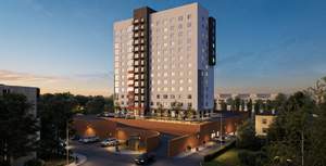 1-к квартира, строящийся дом, 35м2, 3/14 этаж