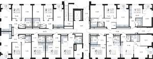 Студия квартира, вторичка, 22м2, 1/9 этаж