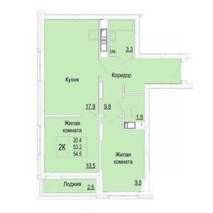 Фото квартиры на продажу (1)