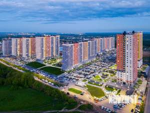 3-к квартира, строящийся дом, 70м2, 17/25 этаж
