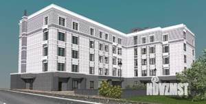 1-к квартира, строящийся дом, 46м2, 3/5 этаж