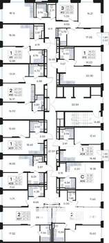 2-к квартира, вторичка, 62м2, 6/13 этаж