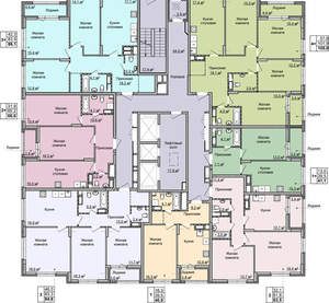 4-к квартира, вторичка, 106м2, 20/25 этаж