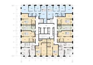 1-к квартира, вторичка, 43м2, 4/17 этаж