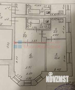 2-к квартира, вторичка, 45м2, 1/2 этаж