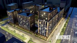 2-к квартира, строящийся дом, 61м2, 6/9 этаж