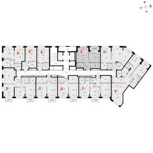 2-к квартира, вторичка, 50м2, 3/16 этаж