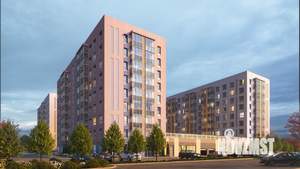 1-к квартира, строящийся дом, 40м2, 17/17 этаж