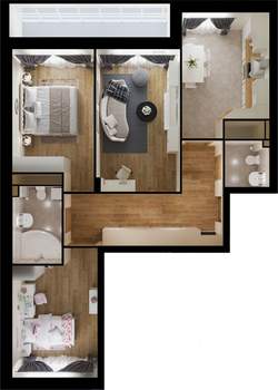 3-к квартира, вторичка, 81м2, 15/19 этаж