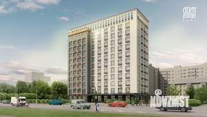 1-к квартира, строящийся дом, 42м2, 3/11 этаж