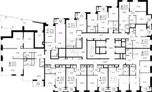 2-к квартира, вторичка, 61м2, 25/32 этаж