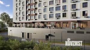 1-к квартира, строящийся дом, 43м2, 10/18 этаж