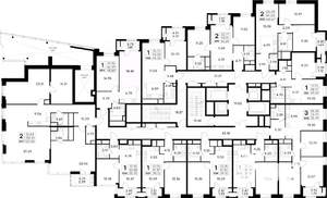 1-к квартира, вторичка, 44м2, 25/32 этаж