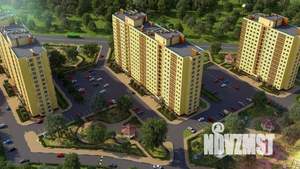 1-к квартира, строящийся дом, 44м2, 6/15 этаж