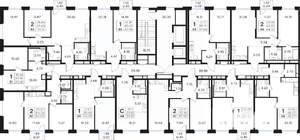 1-к квартира, вторичка, 33м2, 6/13 этаж