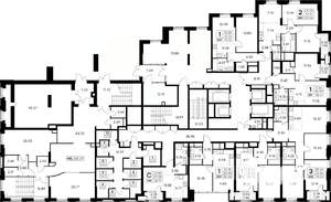 3-к квартира, вторичка, 74м2, 2/32 этаж