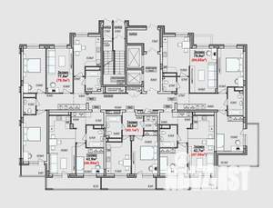 3-к квартира, вторичка, 80м2, 1/19 этаж