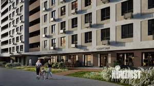 1-к квартира, строящийся дом, 39м2, 12/18 этаж