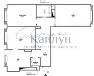 3-к квартира, вторичка, 89м2, 13/17 этаж