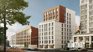 1-к квартира, строящийся дом, 62м2, 6/9 этаж