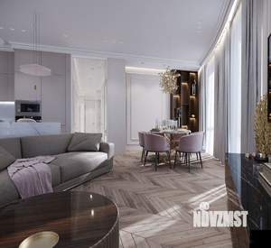 3-к квартира, вторичка, 130м2, 19/19 этаж