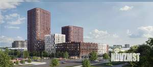 2-к квартира, вторичка, 51м2, 10/25 этаж